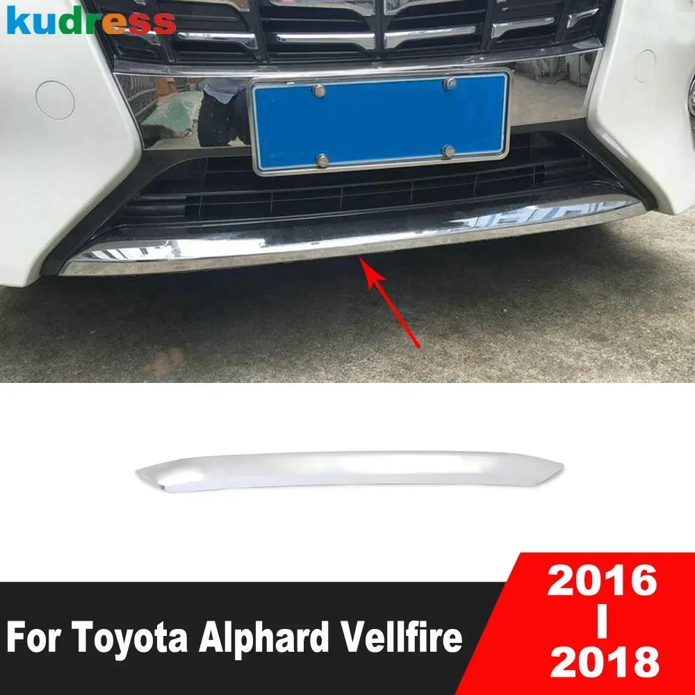 Front Bottom Bumper Cover Trim For Toyota Alphard Vellfire 2016 2017 2018 Chrome Car Head Racing Grill Molding Strip Accessories
Front Bottom Bumper Cover Trim For Toyota Alphard Vellfire 2016 2017 2018 Chrome Car Head Racing Grill Molding Strip Accessories
