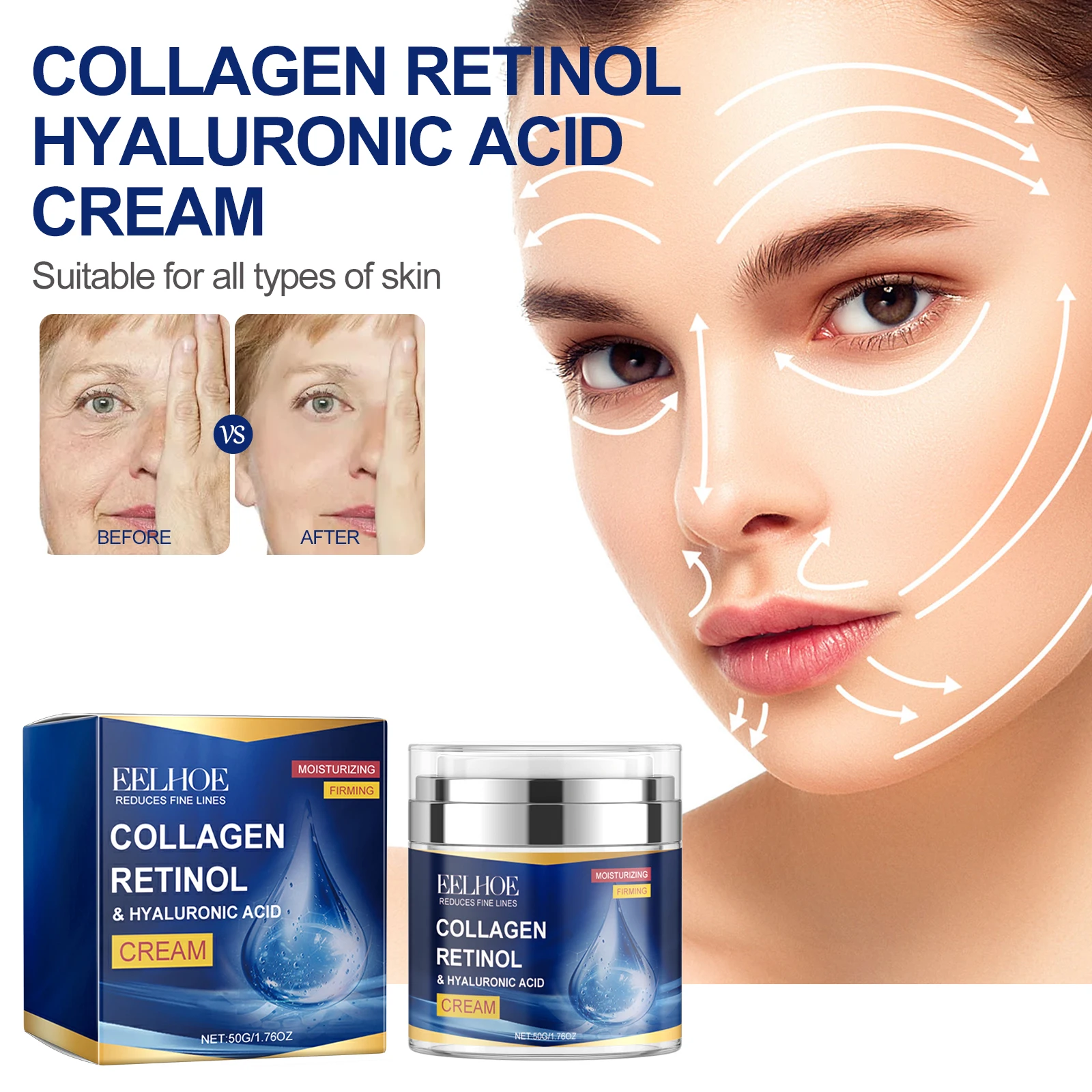 Deep Collagen Moisturizer – Intense nourishment, smooth lines firm rejuvenation
Deep Collagen Moisturizer – Intense nourishment, smooth lines firm rejuvenation
