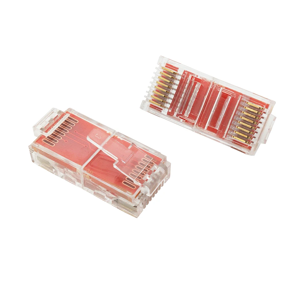 2/5PCS RJ45 Connector Length 26.7MM 8P8C Long Modular Plug Red circuit board 1 to 1 For Frequency Converter Control Panel
2/5PCS RJ45 Connector Length 26.7MM 8P8C Long Modular Plug Red circuit board 1 to 1 For Frequency Converter Control Panel