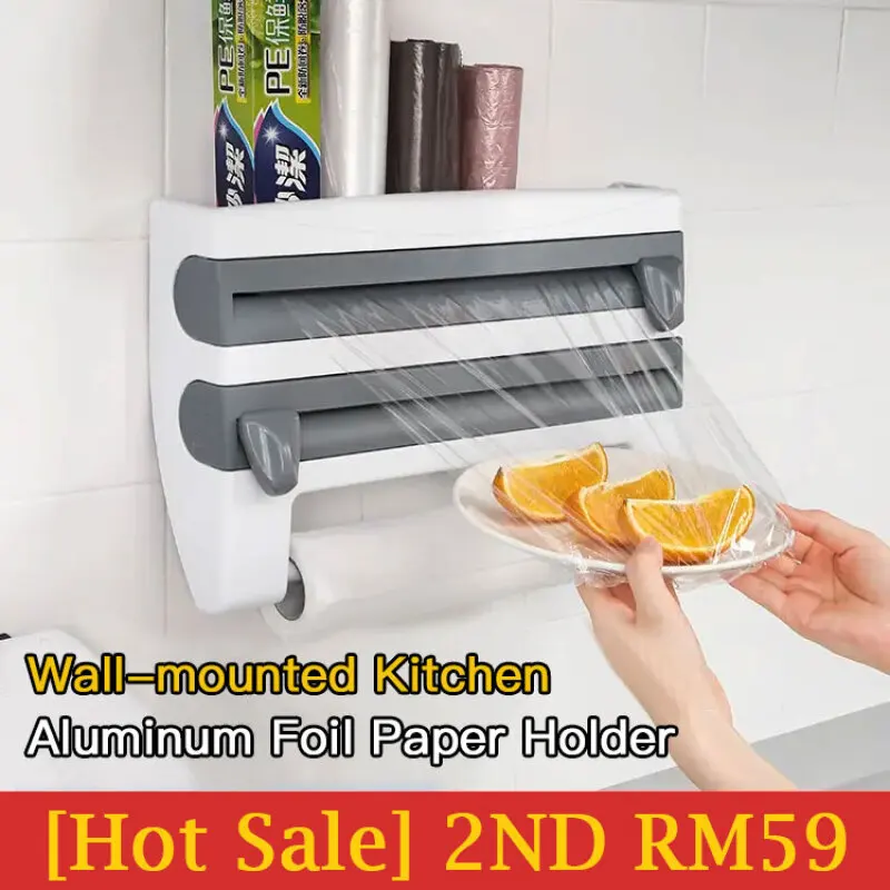 Desktop Paper Towel Holder Cling Film Organizer, Aluminum Foil Organizer, Plastic Paper Towel Holder
Desktop Paper Towel Holder Cling Film Organizer, Aluminum Foil Organizer, Plastic Paper Towel Holder
