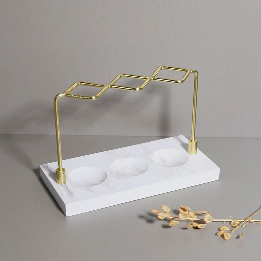 Marble Desktop Makeup Organizer 3 Compartment Sturdy Storage Rack for Lipsticks Foundations Eyeshadows Brushes
Marble Desktop Makeup Organizer 3 Compartment Sturdy Storage Rack for Lipsticks Foundations Eyeshadows Brushes