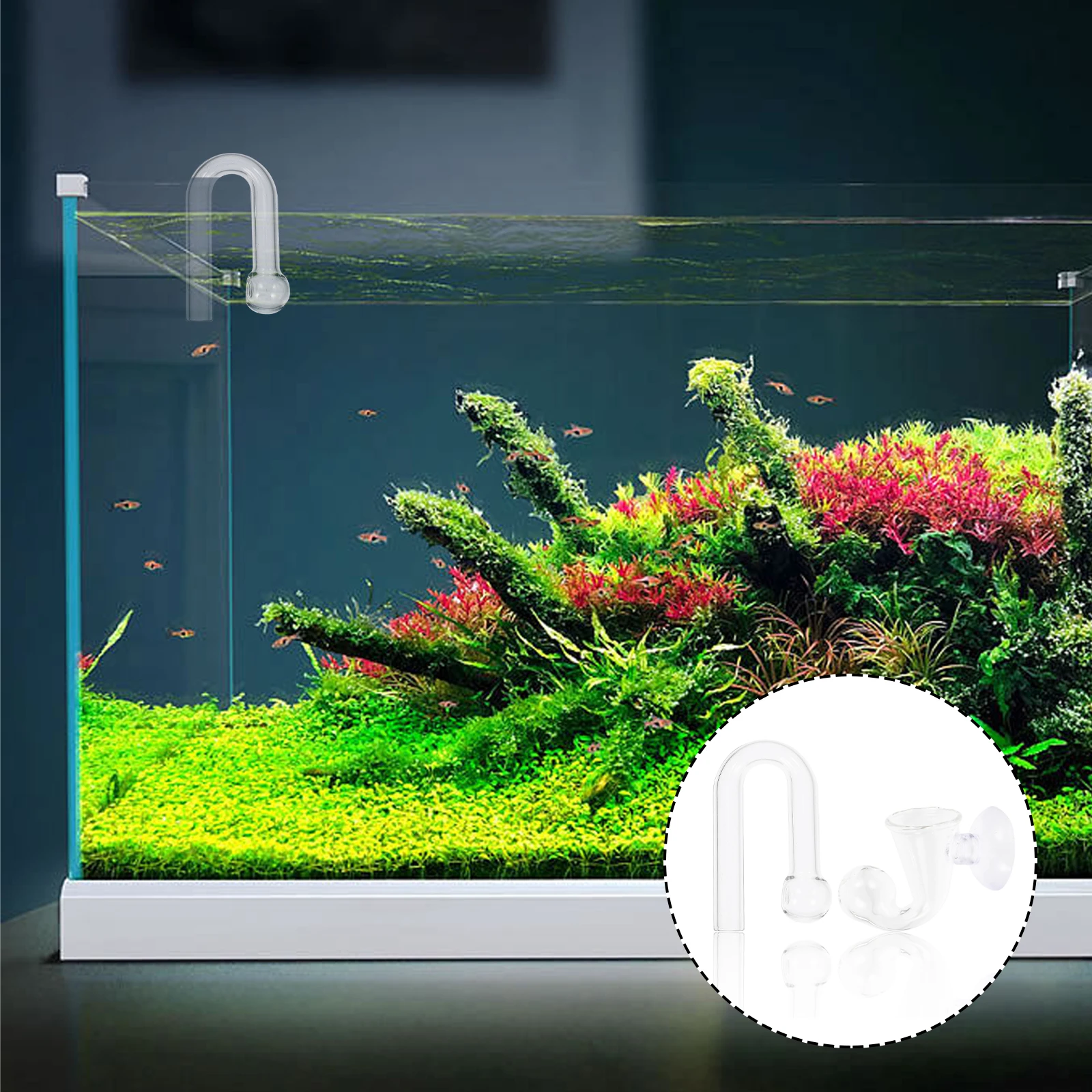 2pcs Co2 Glass Aquarium Co2 Monitor For Aquarium Glass Fish Tank Testing Cup Water Grass Level Indicator Durable Tool Accessory
2pcs Co2 Glass Aquarium Co2 Monitor For Aquarium Glass Fish Tank Testing Cup Water Grass Level Indicator Durable Tool Accessory