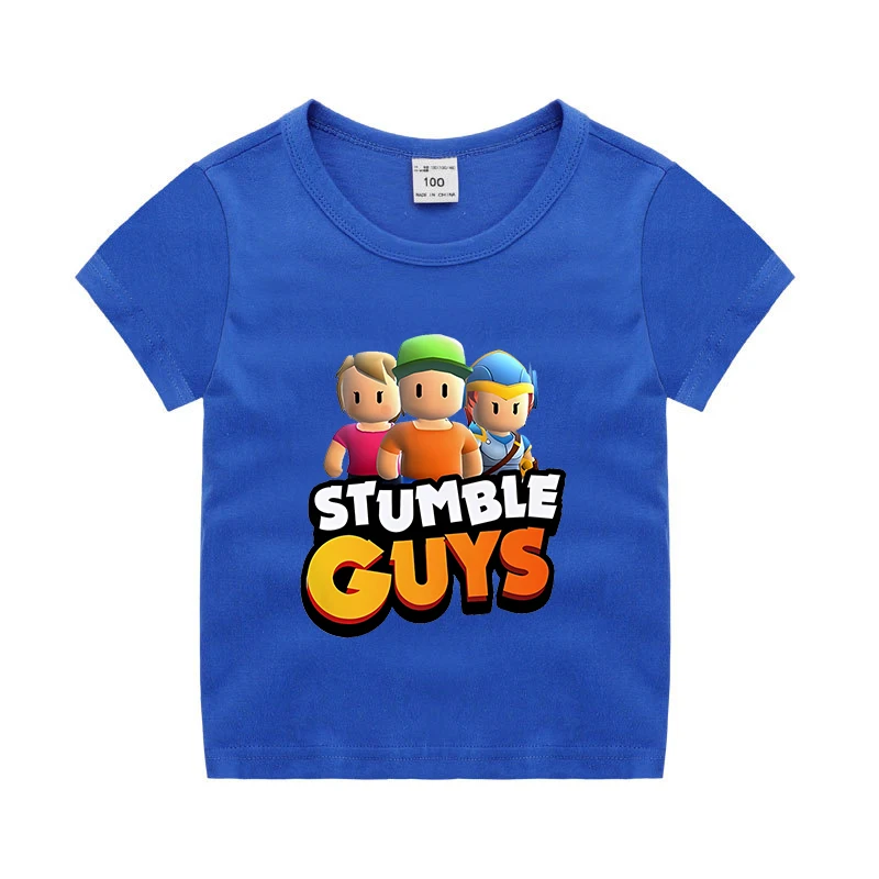 Stumbles Guys Boy Girl T Shirt Clothes Tops Children's Summer Clothing Boys Short Sleeve Children Summer Clothes Kid Gift
Stumbles Guys Boy Girl T Shirt Clothes Tops Children's Summer Clothing Boys Short Sleeve Children Summer Clothes Kid Gift