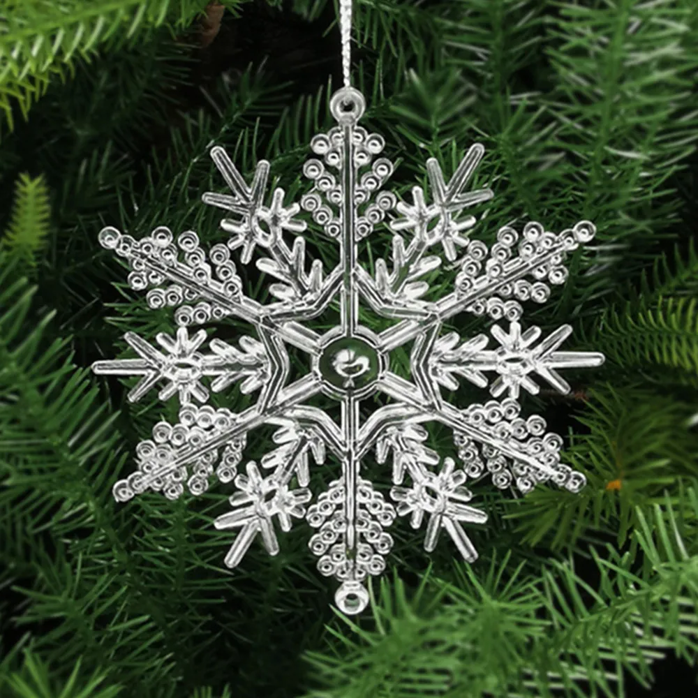 1Bag Marry Christmas Acrylic Snowfalkes Simulation Xmas Tree Pendants Ornaments New Year Home Wedding Graden Window Decoration
1Bag Marry Christmas Acrylic Snowfalkes Simulation Xmas Tree Pendants Ornaments New Year Home Wedding Graden Window Decoration