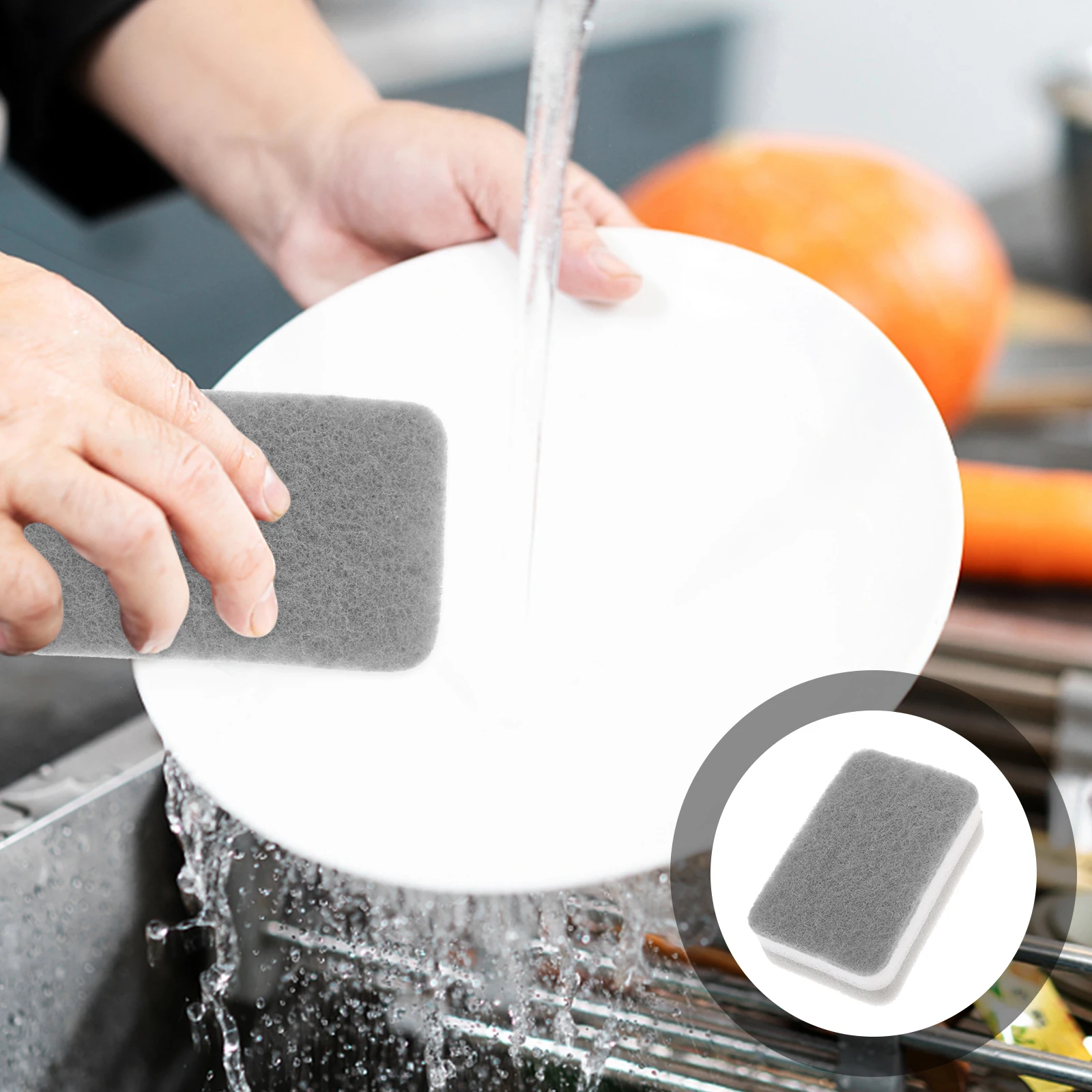 15 Pcs Scourer Scouring Pad Dish Scrubbers Washing up Scrubbing Sponge Double-sided
15 Pcs Scourer Scouring Pad Dish Scrubbers Washing up Scrubbing Sponge Double-sided