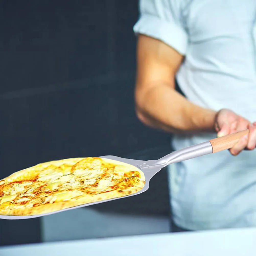 Detachable Wood Handle Pizza Shovel 65cm Spiral Aluminum Bake Cook Pizzas Bread Pastries Oven Tool Kitchen Supply
Detachable Wood Handle Pizza Shovel 65cm Spiral Aluminum Bake Cook Pizzas Bread Pastries Oven Tool Kitchen Supply
