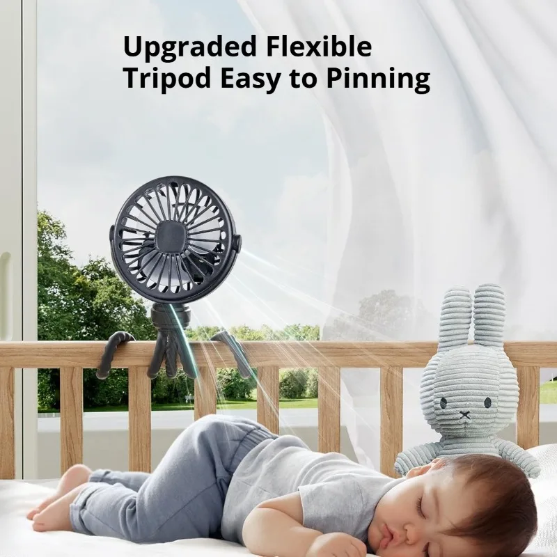 Mini Portable Stroller Fan, Battery Operated Small Clip on, Detachable 3 Speed Rechargeable Cooling Fan for Baby Car Seat Cribs
Mini Portable Stroller Fan, Battery Operated Small Clip on, Detachable 3 Speed Rechargeable Cooling Fan for Baby Car Seat Cribs