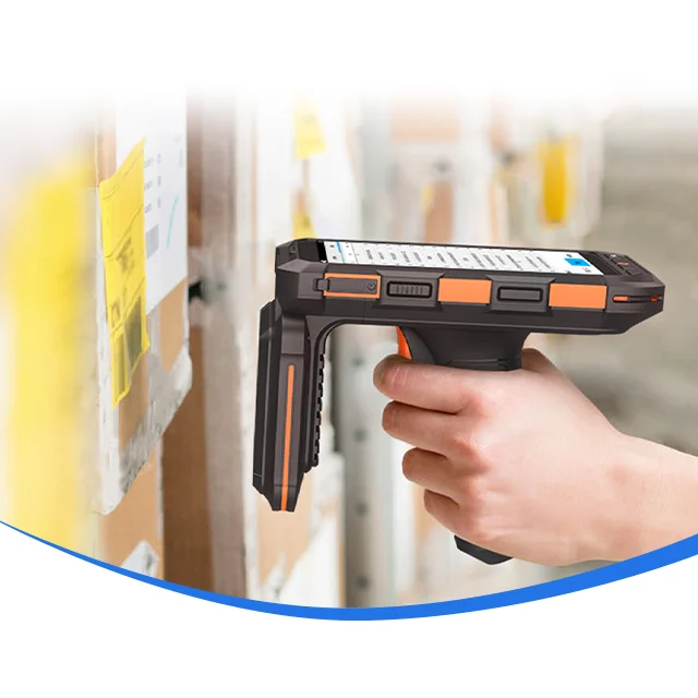 Warehouse Inventory 20m Long Distance RFID UHF Reader Handheld PDA Impinj UHF Android Rfid Handheld Reader Scanner
Warehouse Inventory 20m Long Distance RFID UHF Reader Handheld PDA Impinj UHF Android Rfid Handheld Reader Scanner