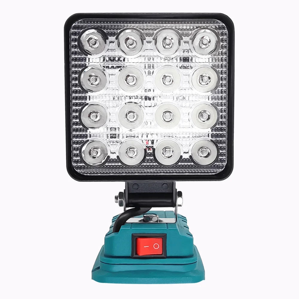 Cordless 4 inch LED Light Portable Outdoor Spotlight Dual USB Light Lamp Emergency Flashlight For Makita 18V Battery(No Battery)
Cordless 4 inch LED Light Portable Outdoor Spotlight Dual USB Light Lamp Emergency Flashlight For Makita 18V Battery(No Battery)