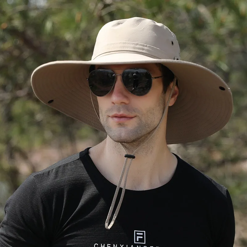 New outdoor men's sunshade hat fashion big edge cover face fishing mountaineering hat casual breathable fisherman hat
New outdoor men's sunshade hat fashion big edge cover face fishing mountaineering hat casual breathable fisherman hat