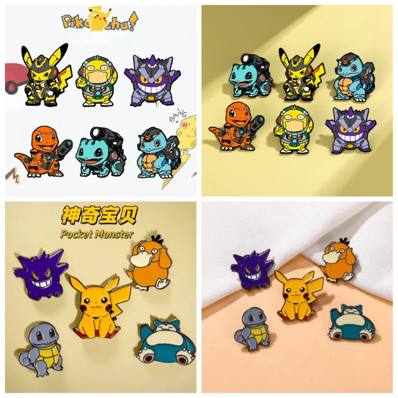 Pok é mon mecha series metal badge Pikachu badge pencil case clothing bag accessories Cartoon anime Pok é mon peripheral brooch
Pok é mon mecha series metal badge Pikachu badge pencil case clothing bag accessories Cartoon anime Pok é mon peripheral brooch