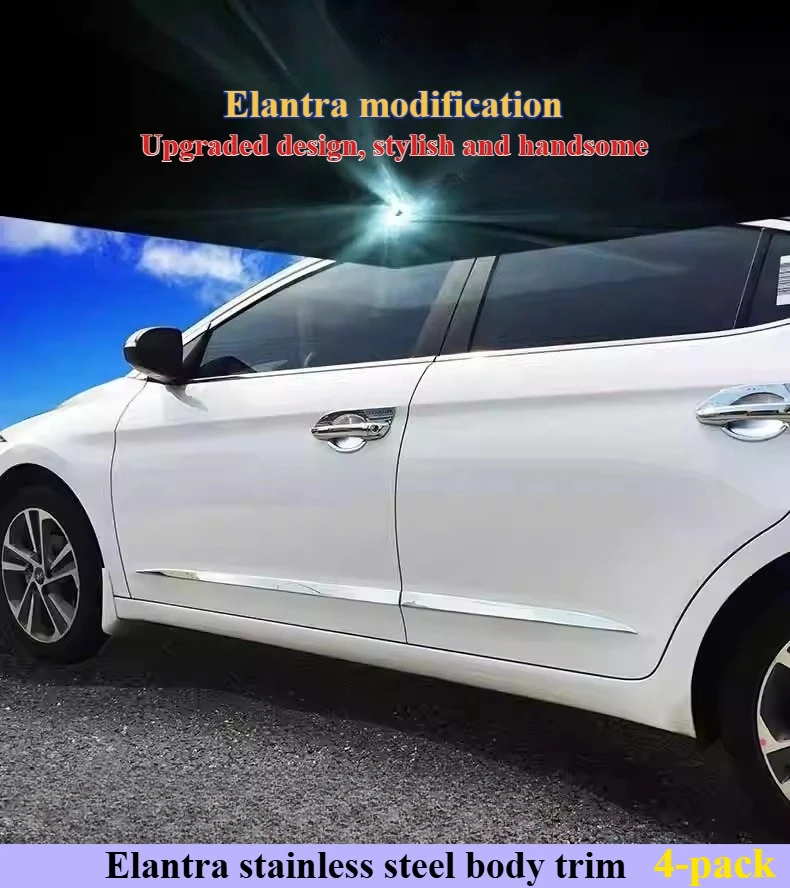 for Hyundai Elantra body trim strip, door edge strip, body anti-scratch strip, decorative bright strip
for Hyundai Elantra body trim strip, door edge strip, body anti-scratch strip, decorative bright strip