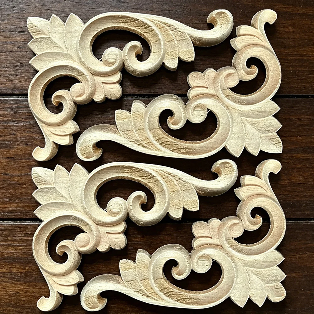 10PCS 13cm Chinese Antique Double-sided Carved Corner Flower Statue Ornamental Wood Appliques Carving Decal Wooden Window Door
10PCS 13cm Chinese Antique Double-sided Carved Corner Flower Statue Ornamental Wood Appliques Carving Decal Wooden Window Door