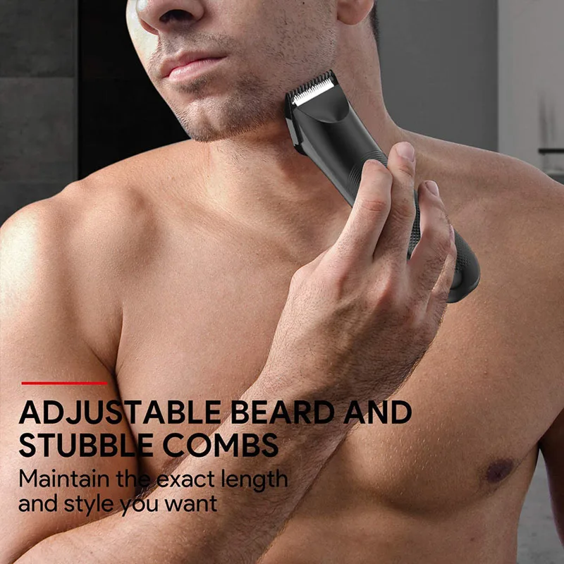 Body Hair Trimmer for Men Electric Groin Hair Trimmer Rechargeable Ball Shaver Groomer Replaceable Ceramic Blade Head Waterproof
Body Hair Trimmer for Men Electric Groin Hair Trimmer Rechargeable Ball Shaver Groomer Replaceable Ceramic Blade Head Waterproof