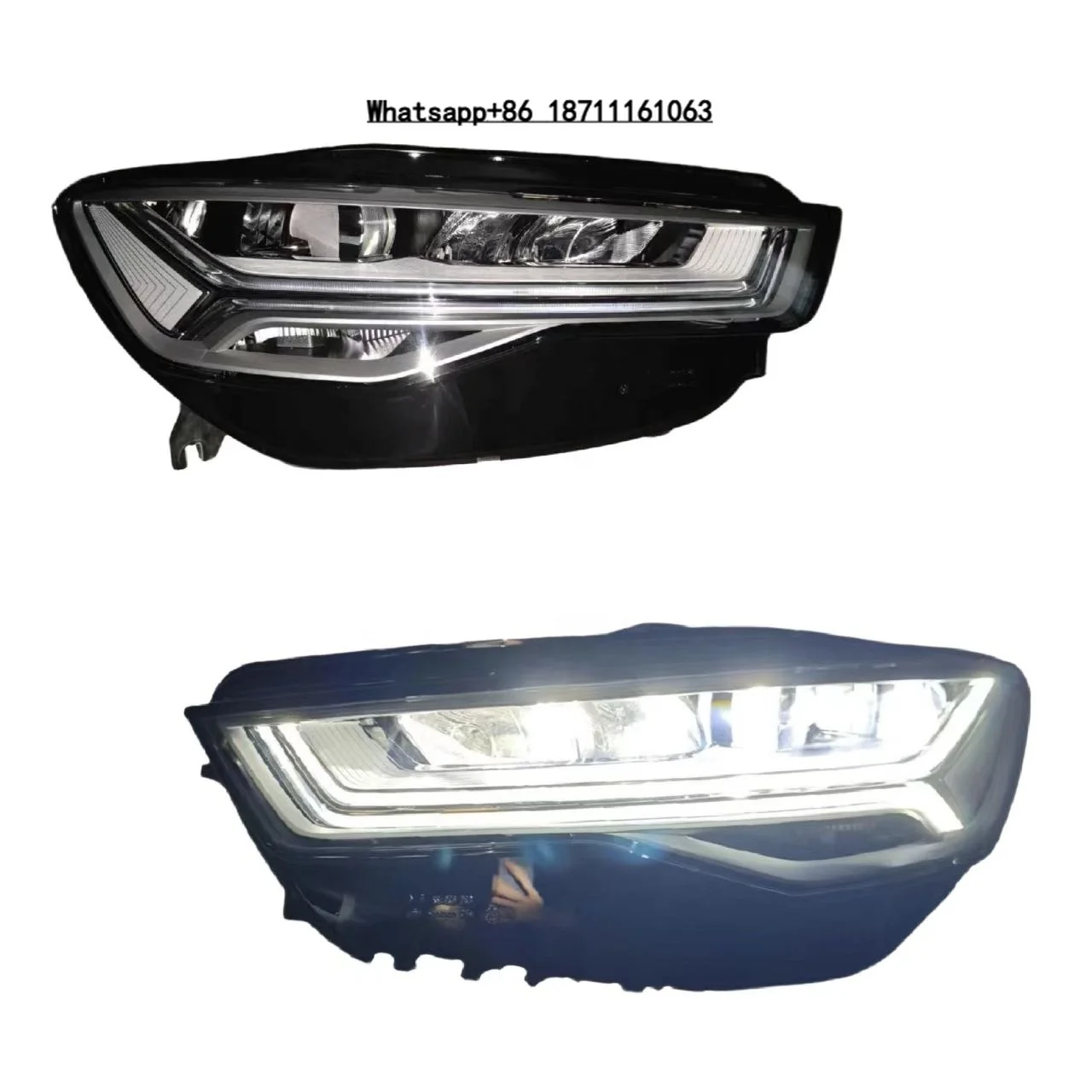 A6 C7 LED Headlights Car Parts Front Bumper Automatic Lighting System Suitable for 2015-2018
A6 C7 LED Headlights Car Parts Front Bumper Automatic Lighting System Suitable for 2015-2018