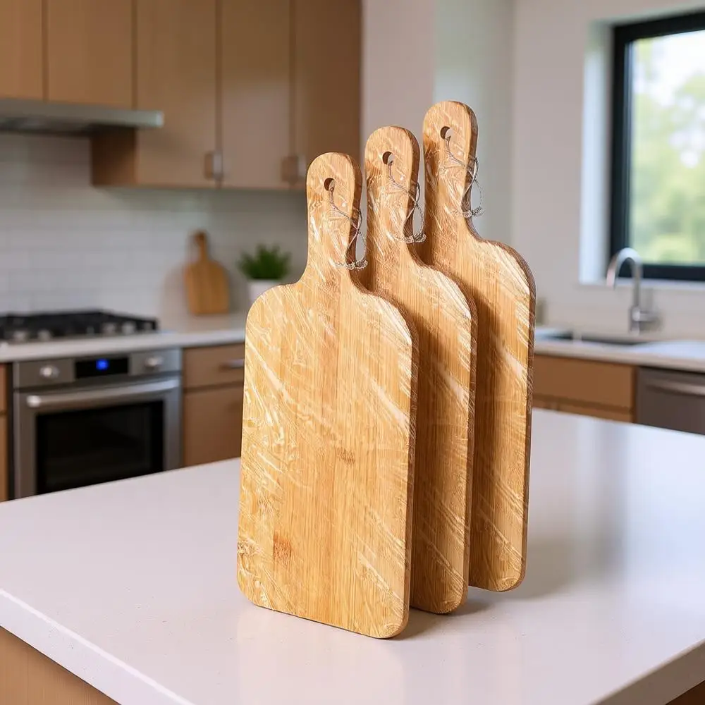 Набор бамбуковых мясных изделий из 6 предметов с ручками, 15x7 дюймов, простой дизайн для использования на кухне или поделок
Набор бамбуковых мясных изделий из 6 предметов с ручками, 15x7 дюймов, простой дизайн для использования на кухне или поделок