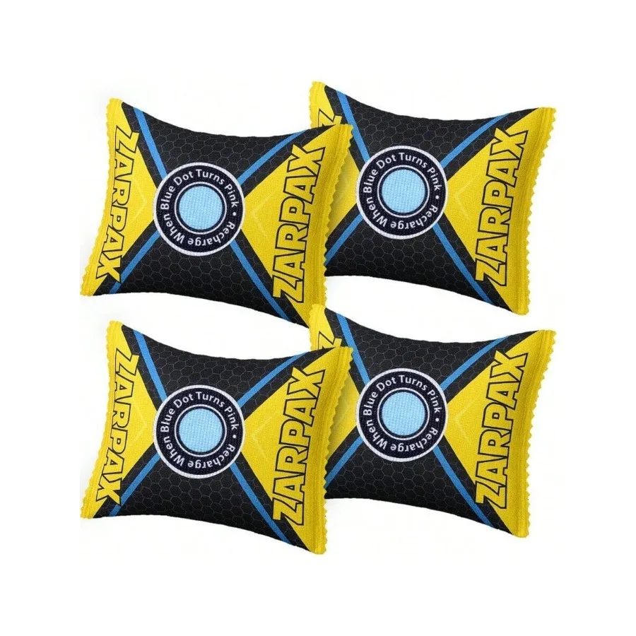 AWYY4.4 Oz/125g Rechargeable Desiccant Packs Dehumidifier Bag - 4 Pack - Moisture Absorbers For Safes Car Bathroom Storage - Mo
AWYY4.4 Oz/125g Rechargeable Desiccant Packs Dehumidifier Bag - 4 Pack - Moisture Absorbers For Safes Car Bathroom Storage - Mo