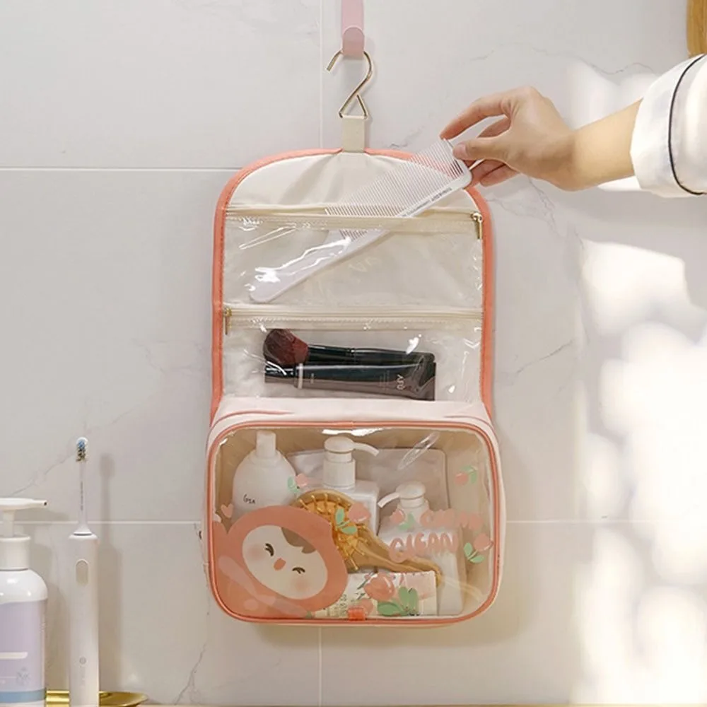 Waterproof Toiletry Washbag Large Capacity Dry Wet Separation Cosmetic Storage Bag Portable Hanging Travel Makeup Case
Waterproof Toiletry Washbag Large Capacity Dry Wet Separation Cosmetic Storage Bag Portable Hanging Travel Makeup Case