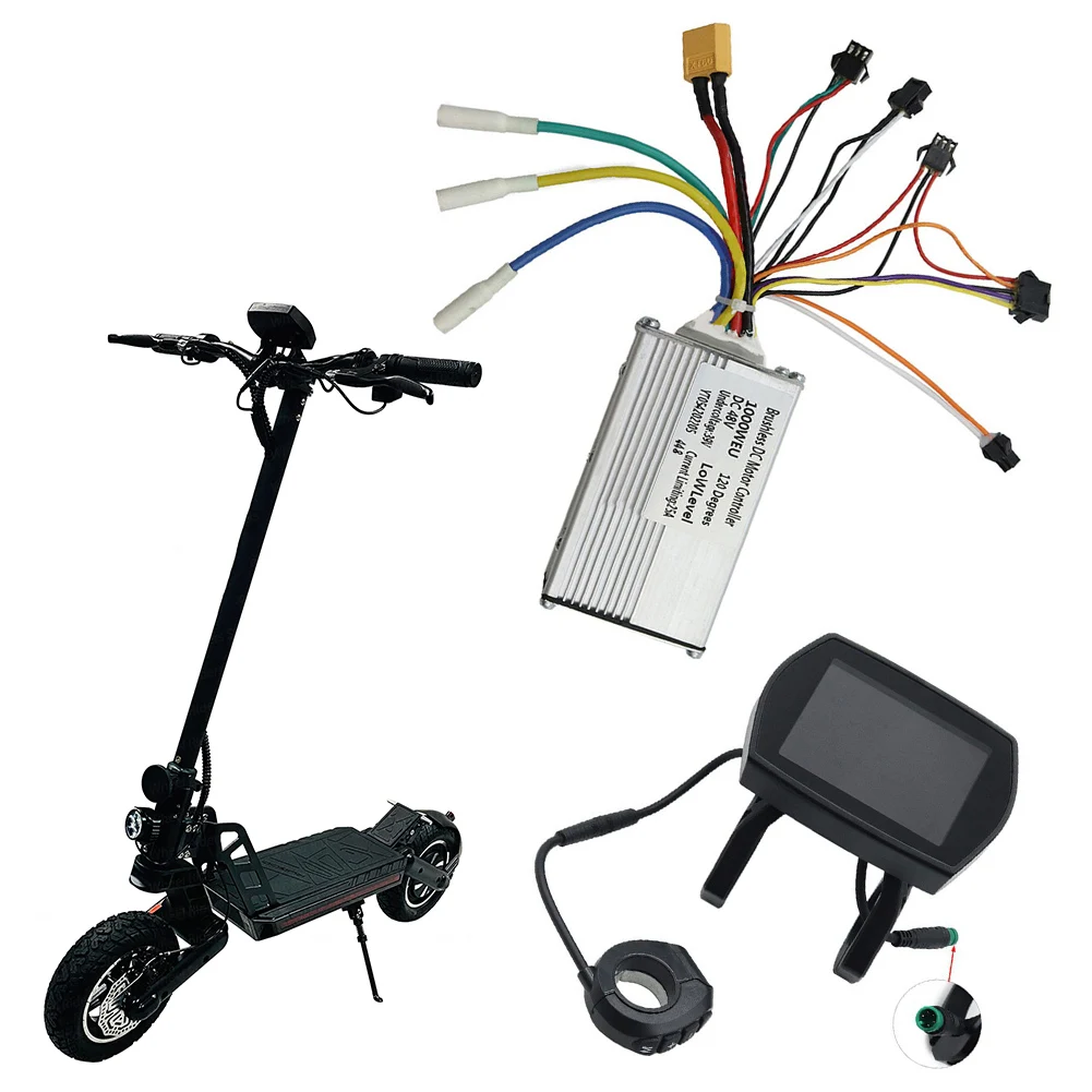 48V/25A 1000W E-scooter Controller With Display Control Panel For Kugoo G2 PRO 10 Inch Electric Scooter Accessories
48V/25A 1000W E-scooter Controller With Display Control Panel For Kugoo G2 PRO 10 Inch Electric Scooter Accessories