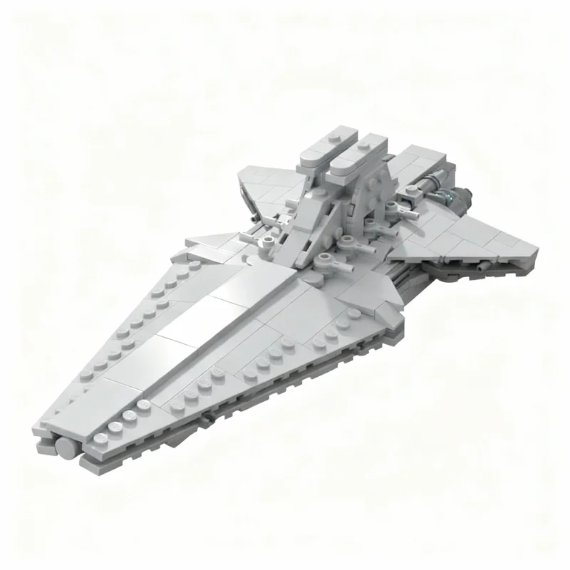 340 деталей MOC: Конструктор «Звездная битва: Имперский Венатор» в миниатюрном масштабе, идея для творчества, подарок на Рождество
340 деталей MOC: Конструктор «Звездная битва: Имперский Венатор» в миниатюрном масштабе, идея для творчества, подарок на Рождество