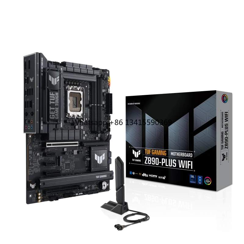 Новый процессор AS-US TUF GAMING Z890-PLUS WIFI DDR5 5G Lan WIFI7 PCIe5.0 LGA 1851 для 15-го процессора Ultra 9/7/5 285K 265K 245K
Новый процессор AS-US TUF GAMING Z890-PLUS WIFI DDR5 5G Lan WIFI7 PCIe5.0 LGA 1851 для 15-го процессора Ultra 9/7/5 285K 265K 245K