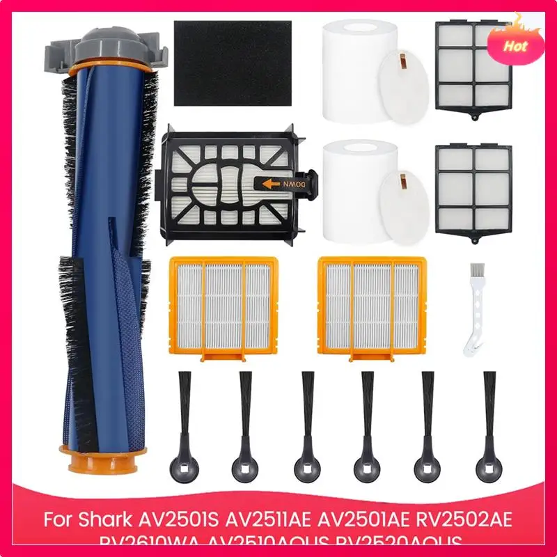 ABYP For Shark AV2501S AV2511AE AV2501AE RV2502AE RV2610WA AV2510AOUS RV2520AOUS Robot Vacuum Cleaner Accessories Kit
ABYP For Shark AV2501S AV2511AE AV2501AE RV2502AE RV2610WA AV2510AOUS RV2520AOUS Robot Vacuum Cleaner Accessories Kit