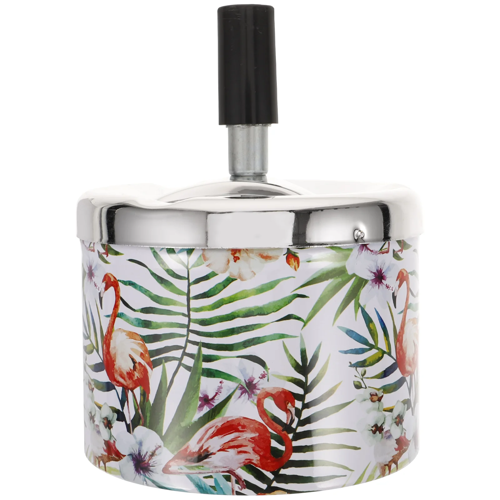 Stainless Steel Ashtray Trays Indoor Windproof Automatic Extinguishing Round Container with Lid
Stainless Steel Ashtray Trays Indoor Windproof Automatic Extinguishing Round Container with Lid