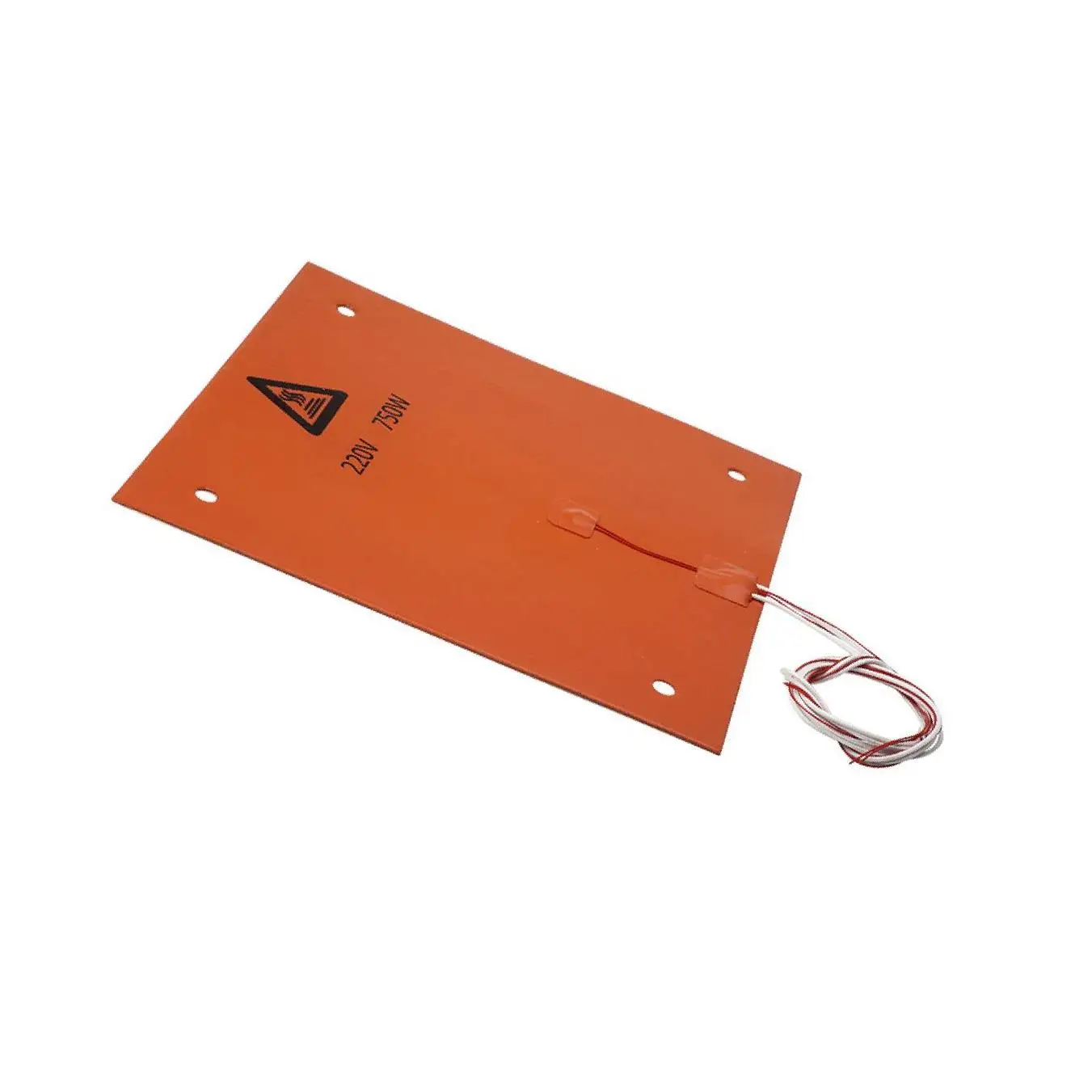220V 750W Silicone Rubber Heating Heater for 3D Printer Heated Bed
220V 750W Silicone Rubber Heating Heater for 3D Printer Heated Bed