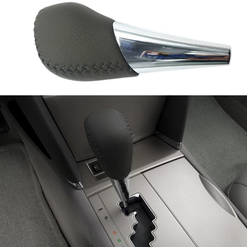 AT Car Leather Wrap Gear Shift Knob for TOYOTA Highlander Camry Avalon 2007-2013
AT Car Leather Wrap Gear Shift Knob for TOYOTA Highlander Camry Avalon 2007-2013