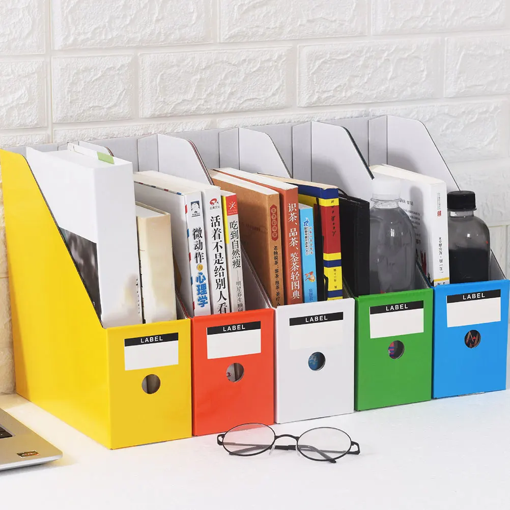 6pcs Colorful File Management Rack Paper Thickened High Hardness Desktop Document ganizer Storage Box for Office Study Room
6pcs Colorful File Management Rack Paper Thickened High Hardness Desktop Document ganizer Storage Box for Office Study Room