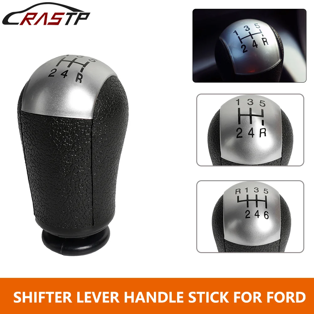 RASTP-New 5/6 Speed Manual Gear Shift Knob Gear Stick Head Shifter Lever Handle For Ford Focus C-Max Mustang Mondeo MK2 SFN151
RASTP-New 5/6 Speed Manual Gear Shift Knob Gear Stick Head Shifter Lever Handle For Ford Focus C-Max Mustang Mondeo MK2 SFN151