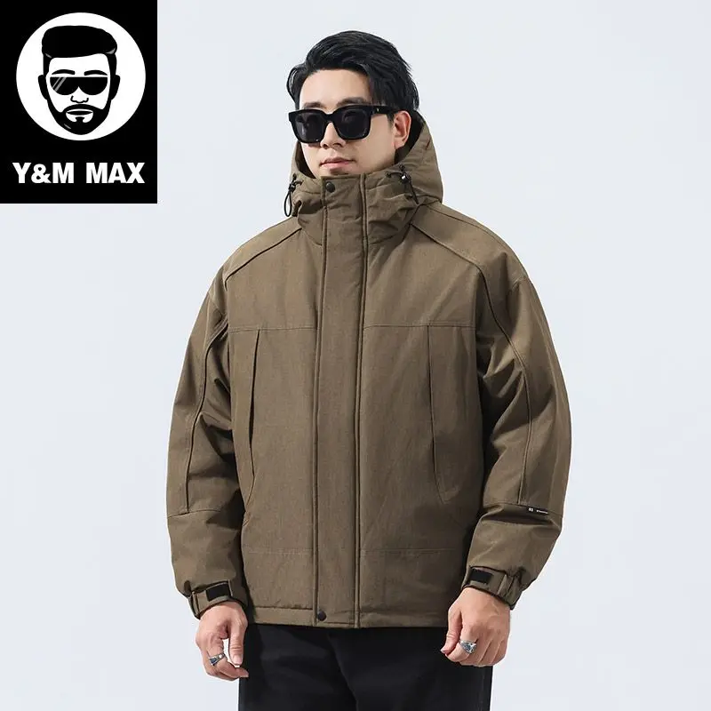 Men's Winter down Jaet 2025 Large Size Outdoor Workwear Hooded Faionable Cold-resistant Coat Warmth Polyester Fabric
Men's Winter down Jaet 2025 Large Size Outdoor Workwear Hooded Faionable Cold-resistant Coat Warmth Polyester Fabric