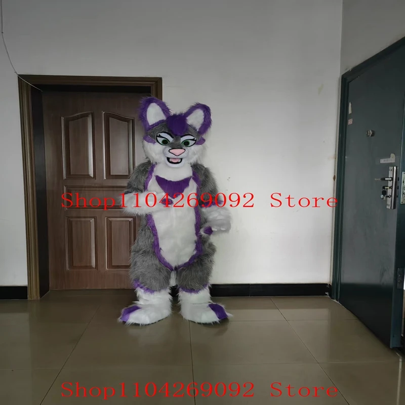 Furry Fursuit Carnival Party Cosplay Purple Fox Dog Mascot Costume Adults Anime Cartoon Cosplay Costume Birthday Event Doll Suit
Furry Fursuit Carnival Party Cosplay Purple Fox Dog Mascot Costume Adults Anime Cartoon Cosplay Costume Birthday Event Doll Suit