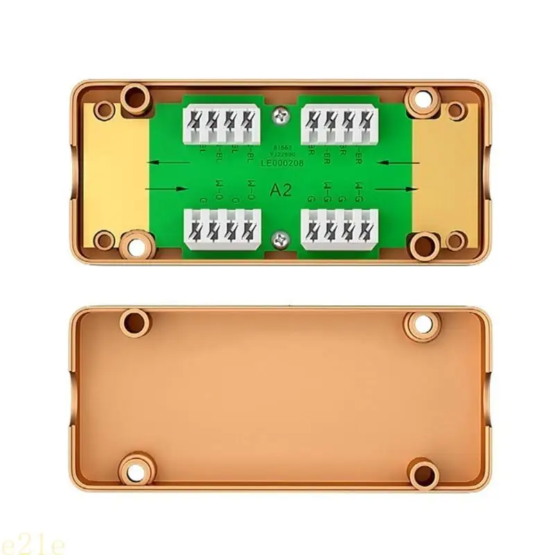 E21E CAT6/CAT6A/CAT7 Ethernet Junction Box Connectors For Seamlessly Cable Extension
E21E CAT6/CAT6A/CAT7 Ethernet Junction Box Connectors For Seamlessly Cable Extension