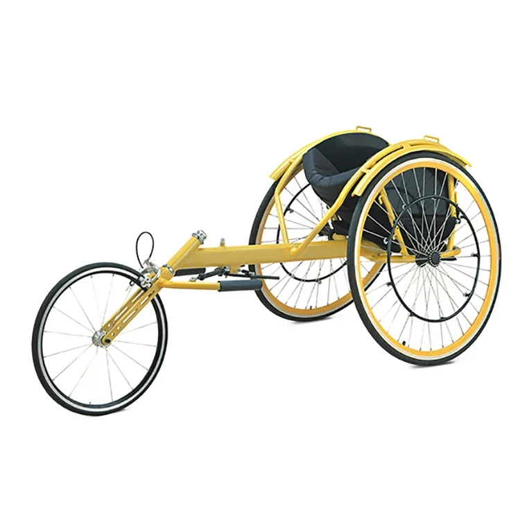 CE Certificate Lightweight Training Tricycle Active Leisure Sport High Speed King Racing Wheelchair for Disabled Rehabilitation
CE Certificate Lightweight Training Tricycle Active Leisure Sport High Speed King Racing Wheelchair for Disabled Rehabilitation