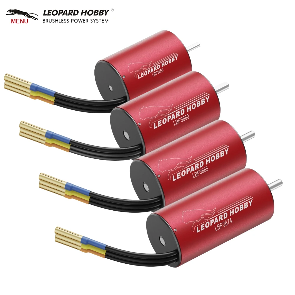 Leopard Hobby 3650/ 3660/ 3665/ 3674 Water/Dust Resistant SL BL Motor For 1/8 1/10 RC Car
Leopard Hobby 3650/ 3660/ 3665/ 3674 Water/Dust Resistant SL BL Motor For 1/8 1/10 RC Car