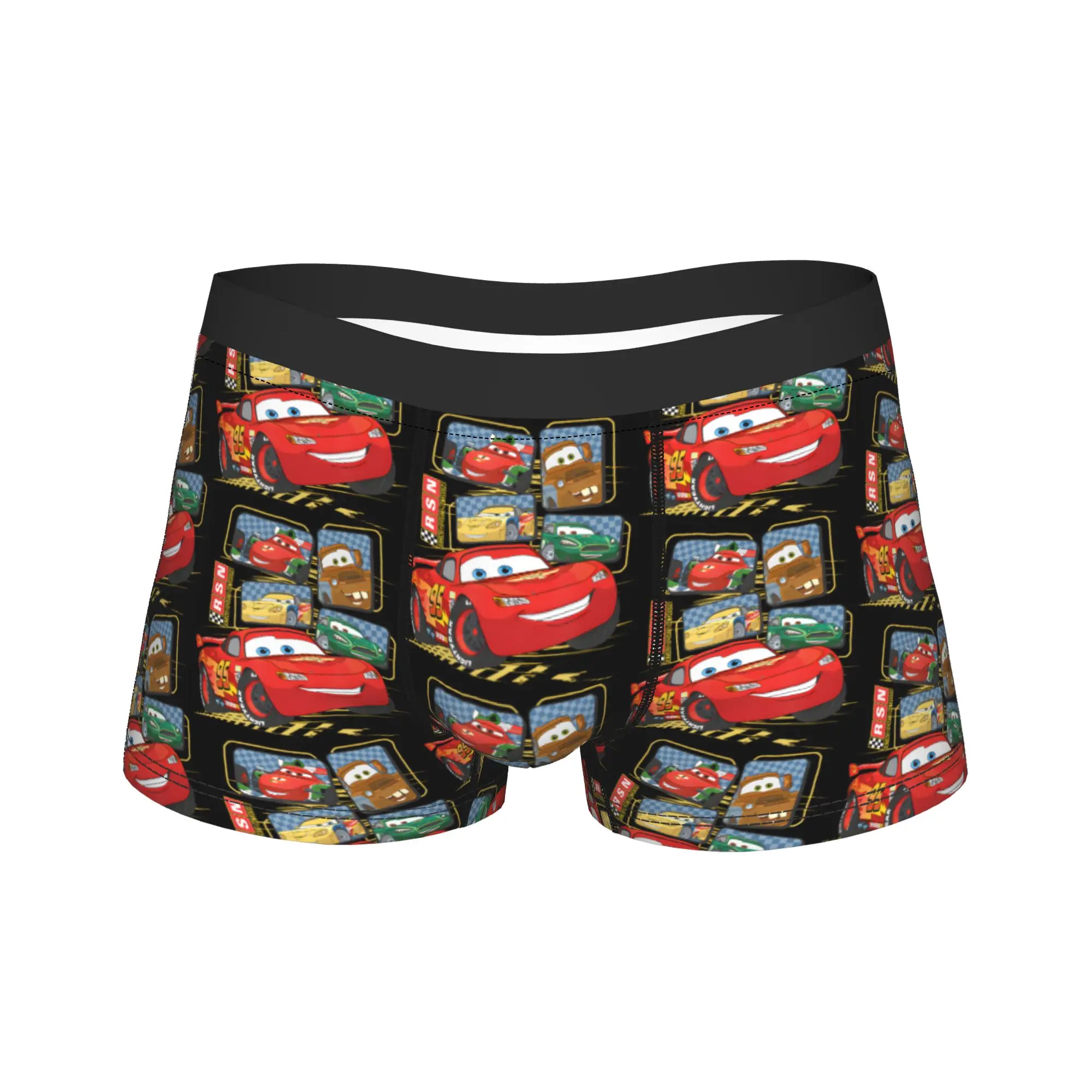 Funny Cartoon Birthday Lightning McQueen Trunk Pouch Underwear Quality Printing Shorts Briefs Soft Trend Males Panties Plus Size
Funny Cartoon Birthday Lightning McQueen Trunk Pouch Underwear Quality Printing Shorts Briefs Soft Trend Males Panties Plus Size