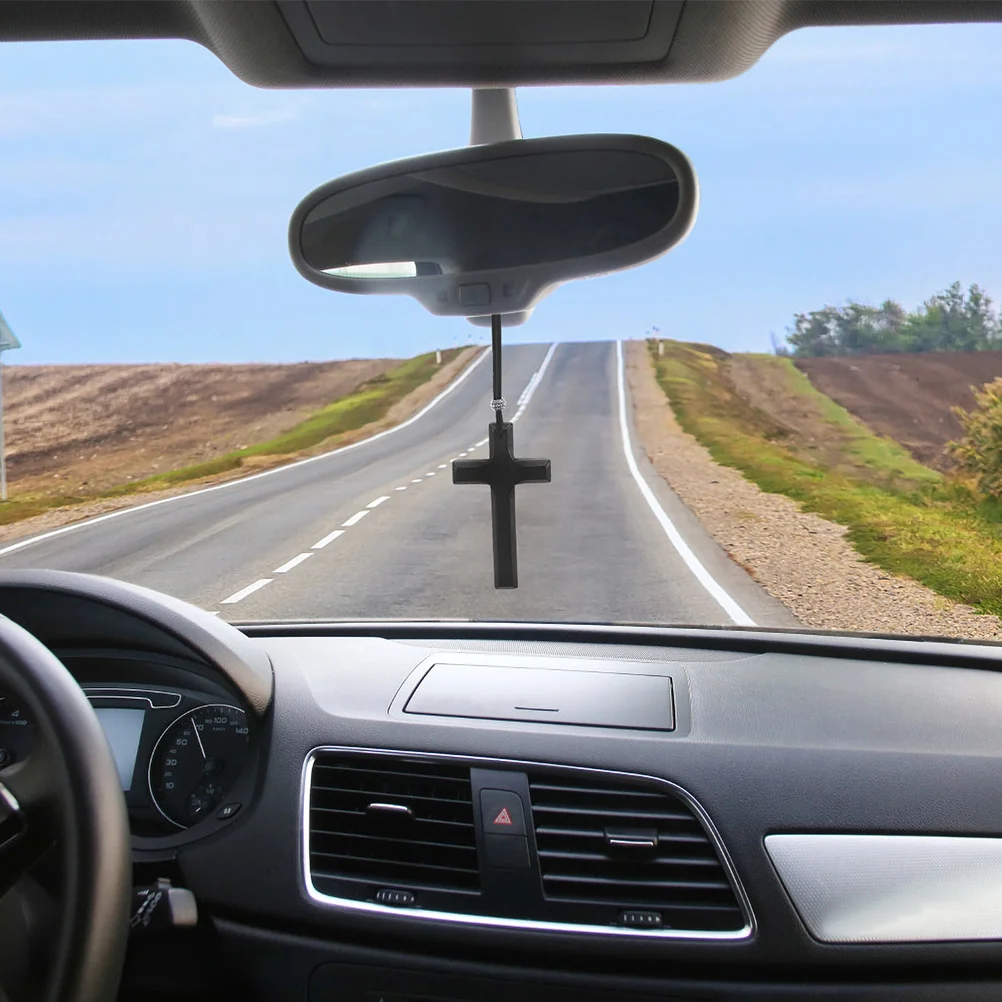 2Pcs Unique Stylish Wooden Crucifix Car Interior Accessories Easy Install Rearview Mirror Hanging Decor Car Mirror Hanging Decor
2Pcs Unique Stylish Wooden Crucifix Car Interior Accessories Easy Install Rearview Mirror Hanging Decor Car Mirror Hanging Decor