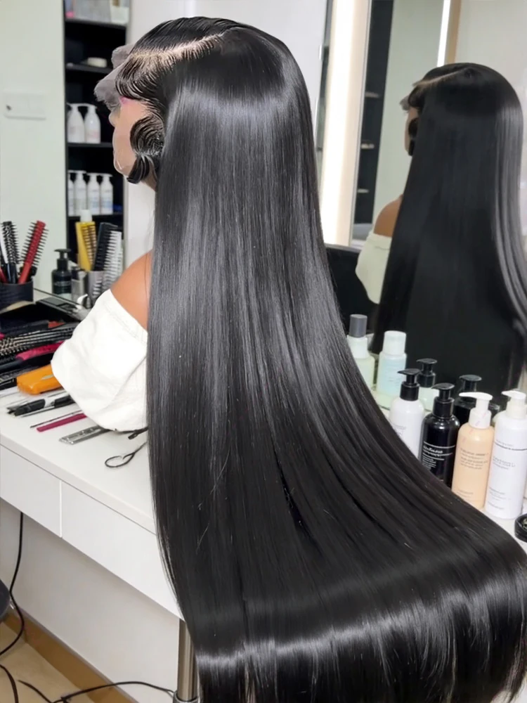 40-46 дюймов, прямые как кость, 13x4 13x6 HD кружевной парик с фронтальной частью из бразильских натуральных волос, плотность 250%, предварительно выщипанный, без клея, для чернокожих женщин
40-46 дюймов, прямые как кость, 13x4 13x6 HD кружевной парик с фронтальной частью из бразильских натуральных волос, плотность 250%, предварительно выщипанный, без клея, для чернокожих женщин