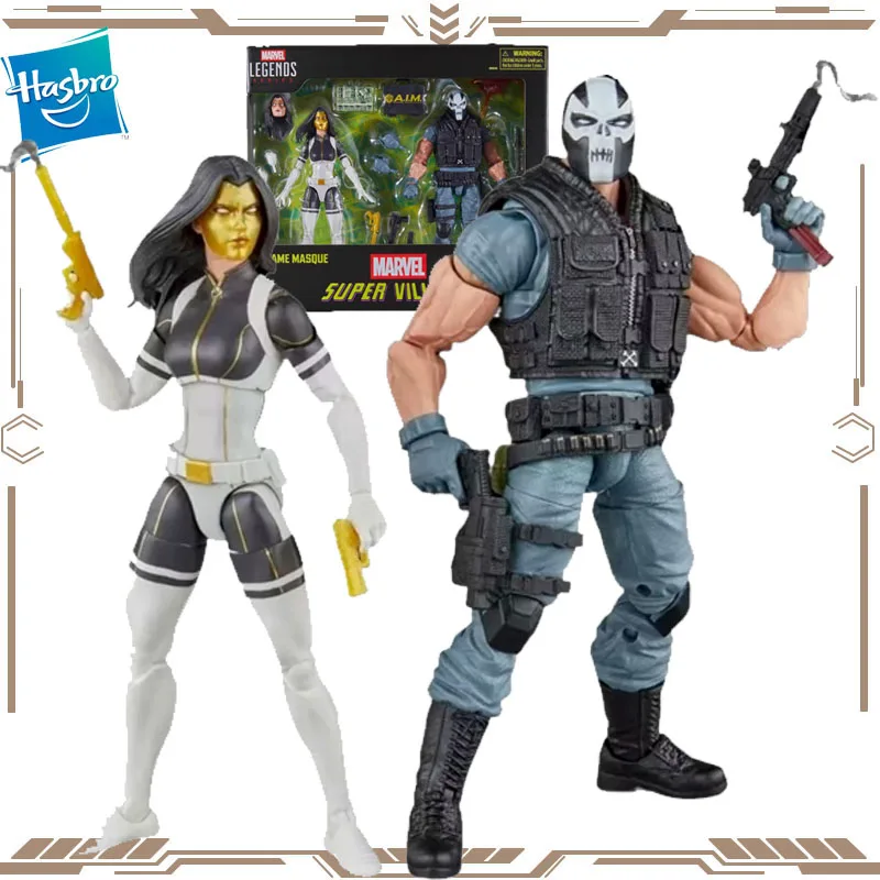 Hasbro Original Marvel Legends Madame Masque Crossbones Action Figure Toys for Boys Girls Gift Collectible Model Ornaments
Hasbro Original Marvel Legends Madame Masque Crossbones Action Figure Toys for Boys Girls Gift Collectible Model Ornaments