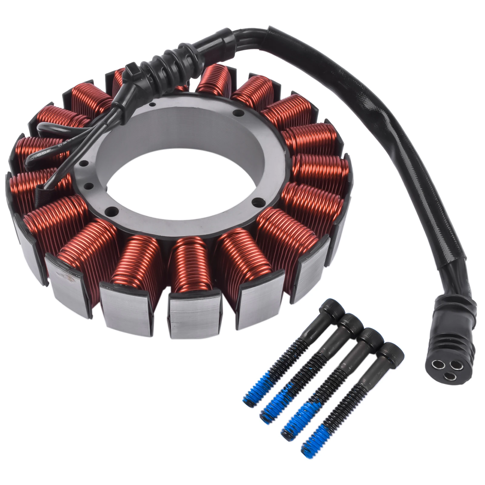 AP02 Cycle Electric Stator 3-Phase 50 Amp For Harley Electra Glide Ultra Classic FLHTCU 06-16 29987-06 50 Amp Stator Coil
AP02 Cycle Electric Stator 3-Phase 50 Amp For Harley Electra Glide Ultra Classic FLHTCU 06-16 29987-06 50 Amp Stator Coil
