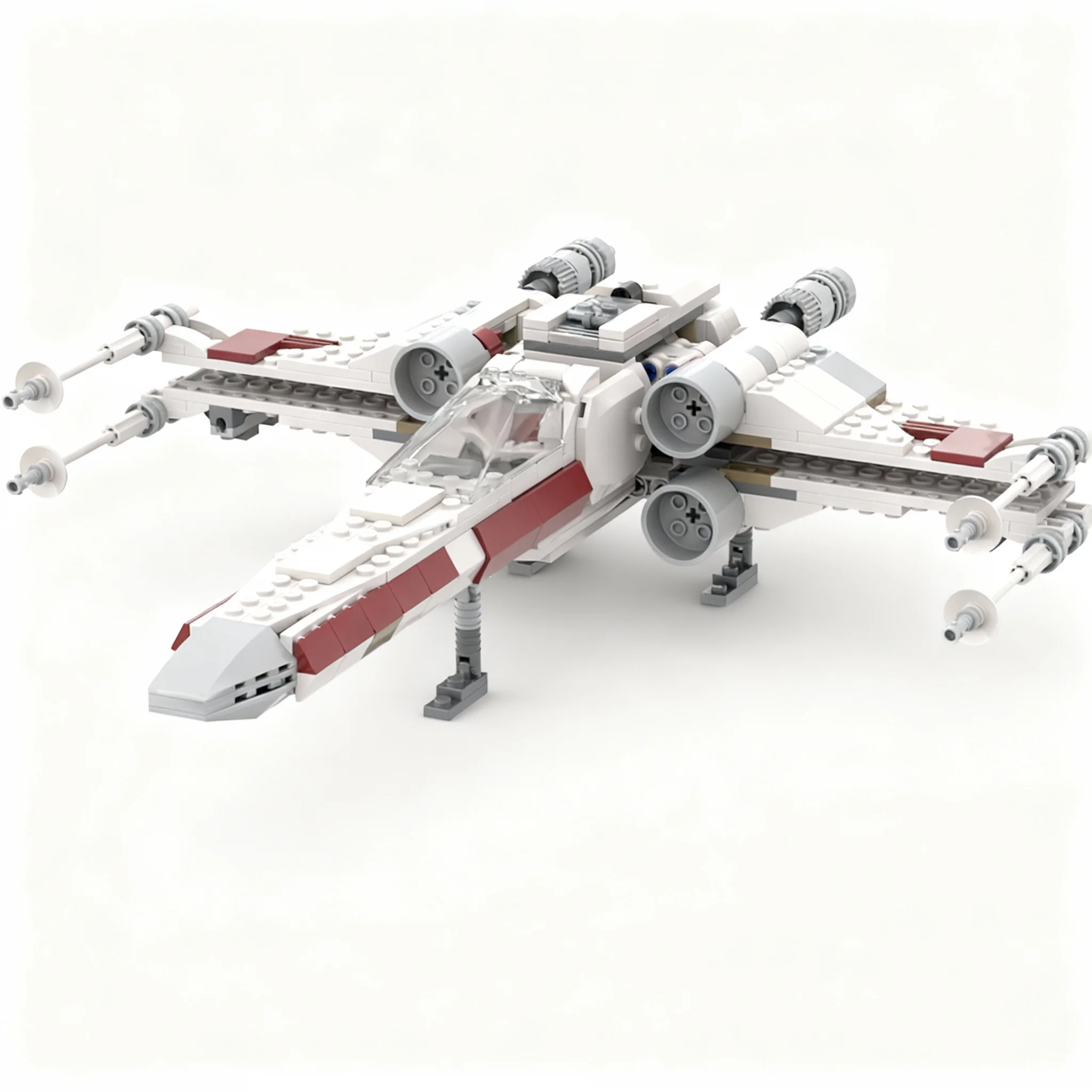 543pcs MOC S Foil Mechanism X Wing Star Battle Model Building Blocks Construction Toy Christmas Gifts DIY Creative Idea Birthday
543pcs MOC S Foil Mechanism X Wing Star Battle Model Building Blocks Construction Toy Christmas Gifts DIY Creative Idea Birthday