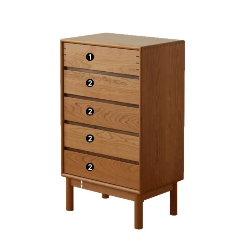 Cherry wood solid wood bedroom Nordic vertical cabinet multifunctional drawer high storage cabinet living room furniture
Cherry wood solid wood bedroom Nordic vertical cabinet multifunctional drawer high storage cabinet living room furniture
