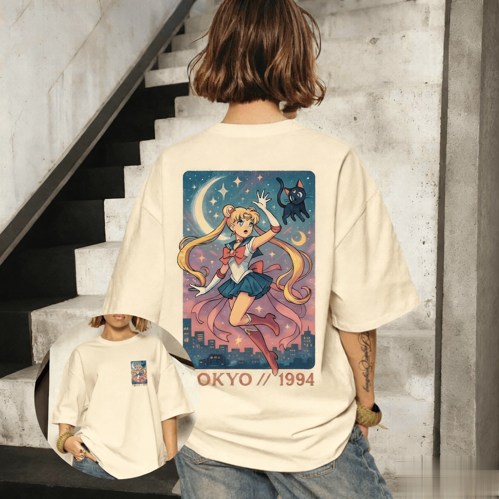 Sailor Moon Anime Graphi 2026 New Hot Summer T Shirt Men Women Vintage Oversized Tee Casual Streetwear Graphic Top Y2k Clothes
Sailor Moon Anime Graphi 2026 New Hot Summer T Shirt Men Women Vintage Oversized Tee Casual Streetwear Graphic Top Y2k Clothes