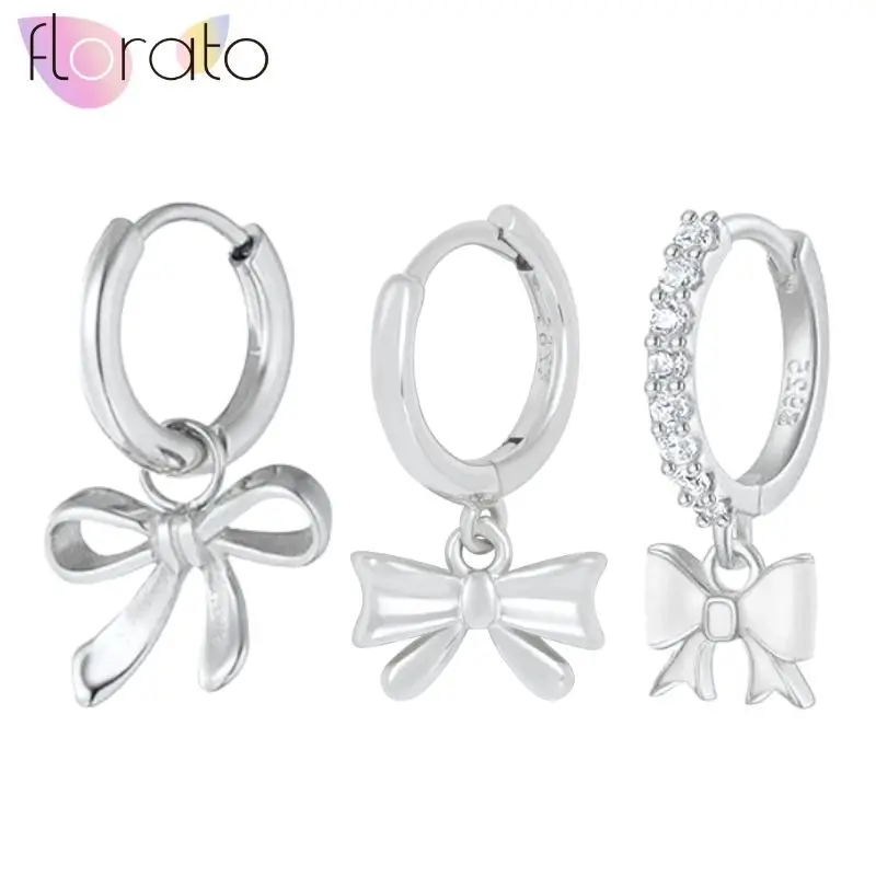 925 Sterling Silver Ear NeedleClassic and Versatile Bow Hoop Earrings Pendant Women's Niche Daily Wear Earrings Jewelry Gifts
925 Sterling Silver Ear NeedleClassic and Versatile Bow Hoop Earrings Pendant Women's Niche Daily Wear Earrings Jewelry Gifts