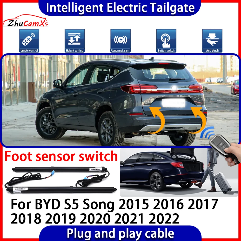Automatic Lifting kit Trunk Intelligent Electric Tail Gate Lift Tailgate for BYD S5 Song 2015 2016 2017 2018 2019 2020 2021 2022
Automatic Lifting kit Trunk Intelligent Electric Tail Gate Lift Tailgate for BYD S5 Song 2015 2016 2017 2018 2019 2020 2021 2022