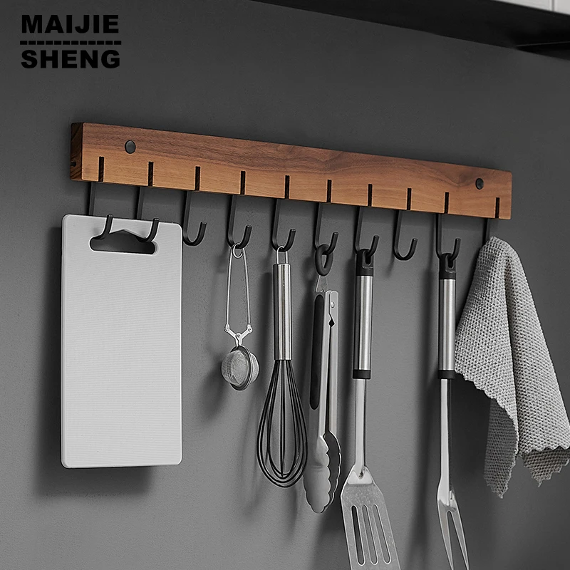 Rotated Kitchen Hooks Self 6-8 Hooks Home Wall Door Hook Handbag Clothes Ties Bag Hanger Hanging Rack For Bathroom 
Rotated Kitchen Hooks Self 6-8 Hooks Home Wall Door Hook Handbag Clothes Ties Bag Hanger Hanging Rack For Bathroom