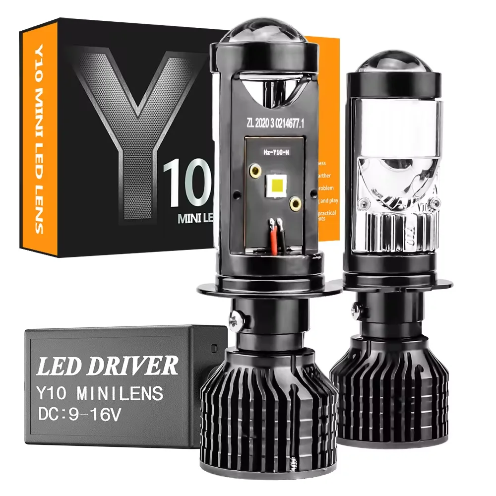 H7 LED H4 Y10 LED Headlight Mini Lens Projector Hi/Low Beam LED H7 H4 Canbus Bulbs 12V 20000LM 6000K LHD for Cars Motorcycles
H7 LED H4 Y10 LED Headlight Mini Lens Projector Hi/Low Beam LED H7 H4 Canbus Bulbs 12V 20000LM 6000K LHD for Cars Motorcycles