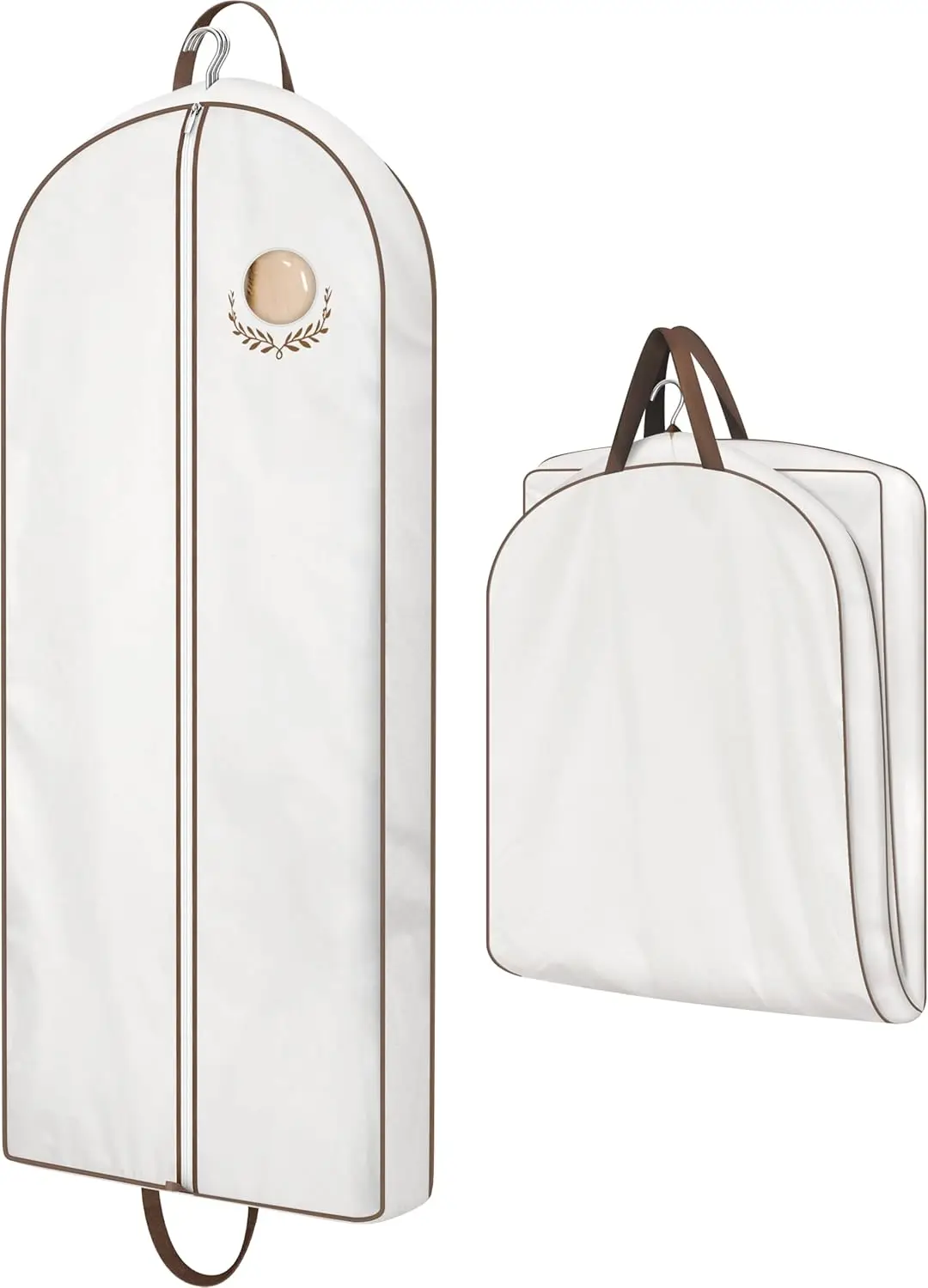 60" Cotton Garment Bag for Long Dresses, Breathable Hanging Clothes Storage for Travel, Fur Coats, Jackets, Gowns & Suits
60" Cotton Garment Bag for Long Dresses, Breathable Hanging Clothes Storage for Travel, Fur Coats, Jackets, Gowns & Suits