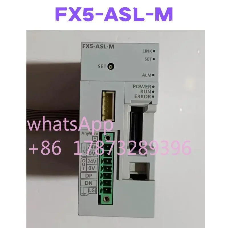 Second-hand FX5-ASL-M FX5 ASL M PLC Module Tested OK 
Second-hand FX5-ASL-M FX5 ASL M PLC Module Tested OK